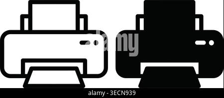 Two black chairs with wooden legs facing each other Stock Vector