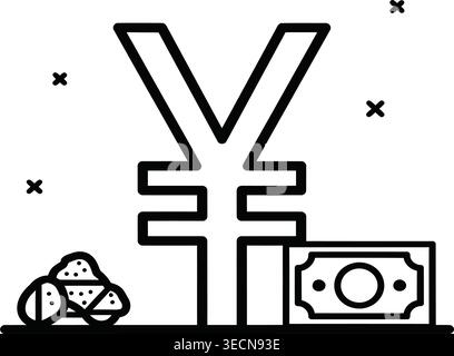 Vector set of simple robot characters illustration Stock Vector
