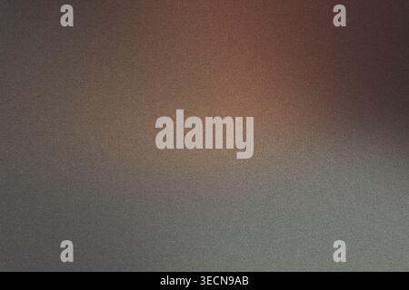 Grainy texture creating an abstract gradient background with brown and gray tones Stock Photo