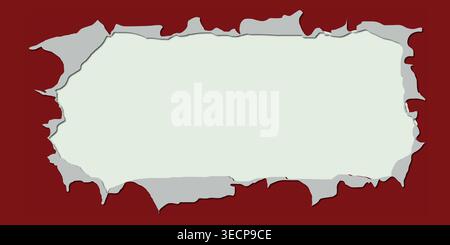 Trendy Abstract Tone Paper Design Stock Vector