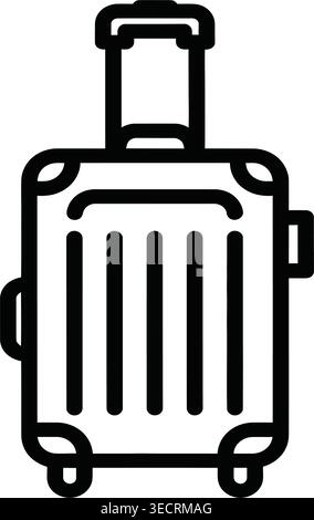 Black tool rack with hanging tools vector icon Stock Vector