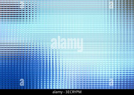 Abstract blue geometric background with intersecting grid lines and subtle gradient glow, creating a modern digital pattern texture for tech, web, and Stock Photo