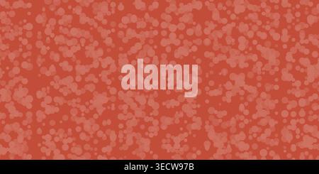 A versatile abstract vector background design with a warm, terracotta red color. The image features a random pattern of soft, translucent, overlapping Stock Vector
