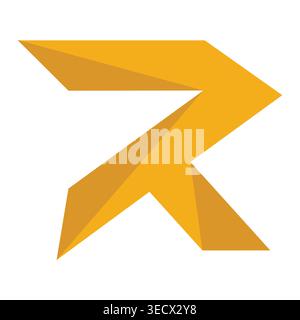 Letter r logo design and brand Stock Vector