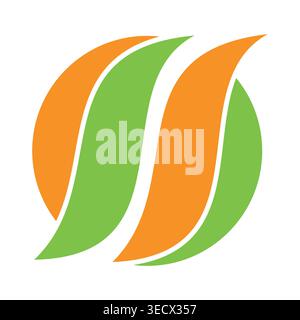 Letter ss logo design and branding Stock Vector