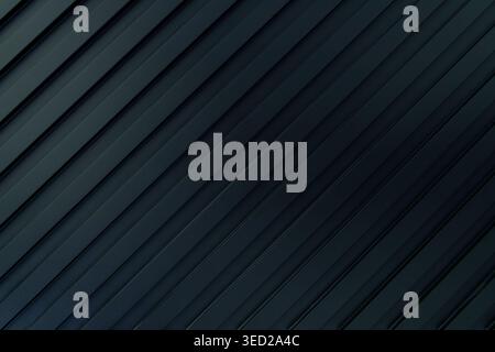 Dark diagonal lines abstract background modern minimal texture with gradient lighting. High quality photo Stock Photo