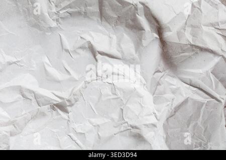 Wrinkled Recycled Paper Background Surface Stock Photo