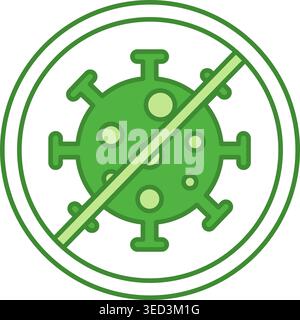 Green Hypoallergenic Label. Vector Icon. Cat Food Properties. Food Packaging Sticker Stock Vector