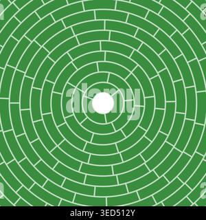 Segments centered. Abstract pattern. Solid cells in frame. Medium weight. Medium padding. Beautiful vector illustration. Stock Vector
