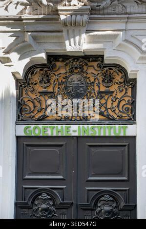 Bratislava, Slovakia - April, 27, 2026 - Goethe Institut building in Bratislava, Slovakia. Stock Photo
