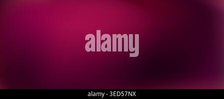 Dark plum color gradient background. Blurred smooth deep red backdrop. Abstract cherry gradation wallpaper. Luxury elegant burgundy texture for banner, flyer, presentation. Vector illustration Stock Vector