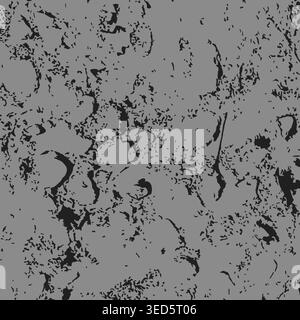Abstract Black Shapes Texture Stock Vector
