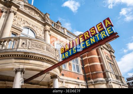 Battersea Arts Centre, Lavender Hill, Wandsworth in London. Stock Photo