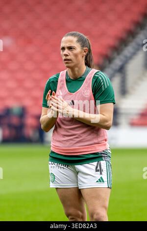Lisa Robertson, professional football player, currently playing for Celtic, a women's football team based in Glasgow, Scotland, UK. Stock Photo