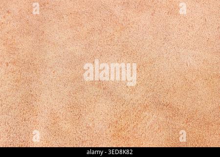 Peach Orange Suede Leather Texture Background, Soft Smooth Premium Material Close-Up Stock Photo