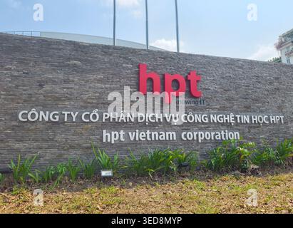 Headquarters of HPT Vietnam Corporation, IT consulting, system integration, software solutions, Ho Chi Minh City High-Tech Park, Vietnam Stock Photo