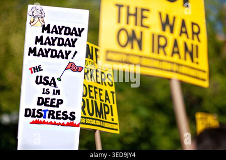 Demonstrators march during an anti-war protest in Rome, Italy on ...