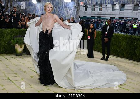 Alex Consani at arrivals for The 2026 Costume Institute Exhibition ...