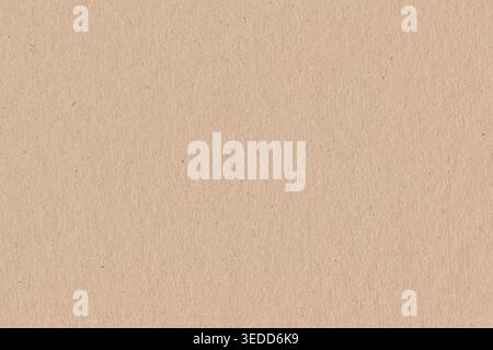 Natural brown kraft paper texture. High-resolution background featuring organic fibers and recycled paper grain for packaging and eco-friendly design Stock Photo