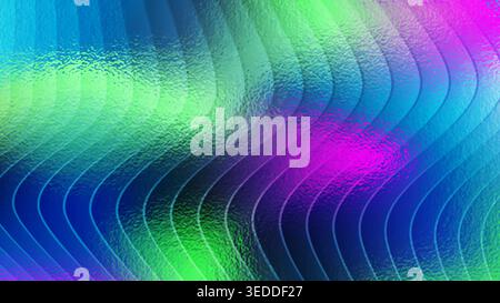 Abstract horizontal gradient background with a painted glass texture, blue and pink colors. Imitation glass, blurred background. Vector Stock Vector