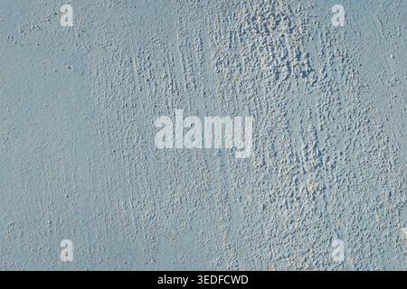 Blue painted metal texture, weathered surface with rough grainy finish Stock Photo