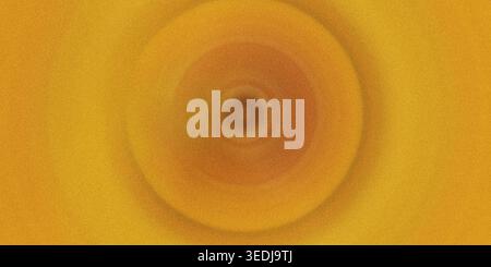 An abstract background featuring concentric golden circles with a soft gradient and a subtle, grainy noise texture, creating a warm, radiant effect. Stock Photo