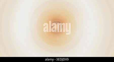 A warm, minimalist abstract background with soft, grainy concentric circles in shades of beige, cream, and off-white, creating a gentle radial effect. Stock Photo