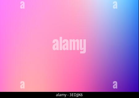 Abstract vibrant colorful gradient vector background with smooth transition of soft pink purple and bright sky blue shades for modern creative design Stock Vector
