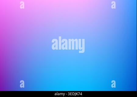 Abstract vibrant colorful gradient vector background with smooth transition of pink purple and bright blue neon shades for modern creative design Stock Vector