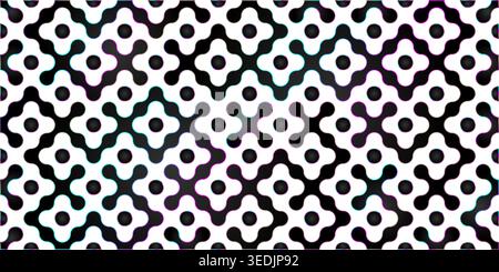 geometric mosaic texture background black color colorful border, maze, circuit board, paper wrapping Stock Vector