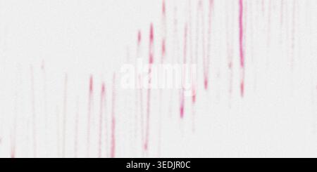 Abstract background featuring soft, vertical pink streaks and light brush-like textures fading into a clean white background. Stock Photo