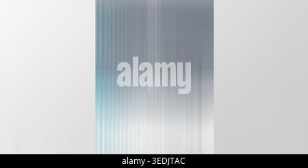A high-quality abstract background featuring a brushed metal texture with subtle vertical lines and a smooth gradient in shades of silver and grey. Stock Photo