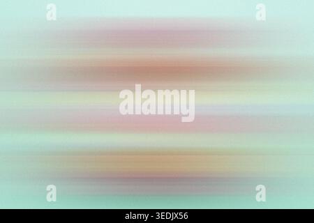 A soft, dreamy abstract background featuring horizontal motion blur with gentle pastel colors like pink, yellow, and light blue, creating a serene eff Stock Photo