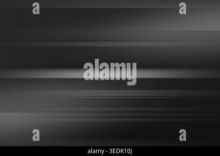 A dark, abstract background featuring subtle horizontal lines and a grainy texture, creating a modern and layered visual effect. Stock Photo