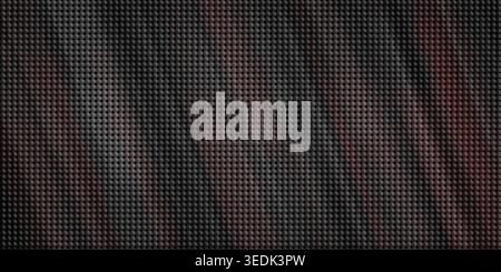 A high-resolution background featuring a dark carbon fiber pattern with subtle diagonal light reflections and a metallic, industrial aesthetic. Stock Photo
