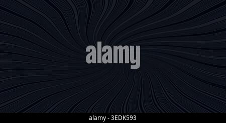 A dark, moody abstract background featuring subtle swirling radial lines converging toward the center. Stock Photo
