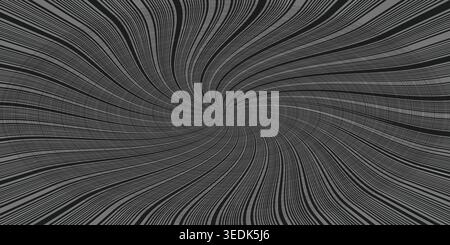 An abstract background featuring dark grey curved radial lines forming a swirling vortex effect, creating a sense of motion and depth. Stock Photo