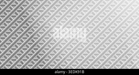 An abstract digital art background featuring a pattern of diagonal intersecting lines with a bright white light glow. Stock Photo