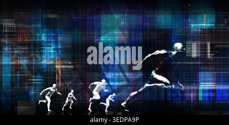 Emerging Technology Trends And Disruptive Technologies Concept Stock Photo
