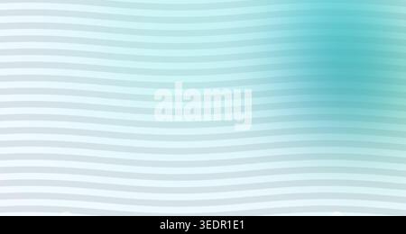 A serene and calming background featuring wavy stripes in ocean blue tones, perfect for a variety of design projects. Stock Photo