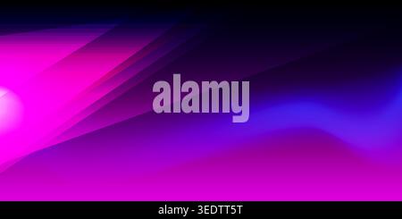 Slanted Soft Lines, Geometric Gradient Layered Shapes - Dark Abstract Background Design Template, Vector Applicable for Web, Technology Designs, Base Stock Vector