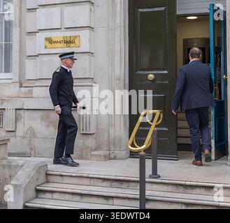 London, UK, 7th May, 2026. Metropolitan Police Commissioner Sir Mark Rowley arriving at The Cabinet office, Whitehall. Credit: Ian Humphreys/Alamy Live News Stock Photo