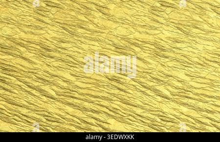 3d Gold metallic texture background Stock Photo