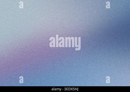 Abstract grainy texture showing gradient from light blue to purple Stock Photo