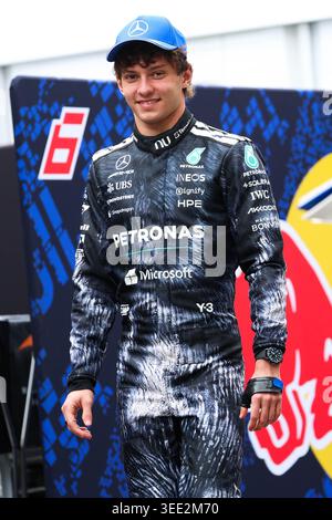 12 Andrea Kimi Antonelli ITA INEOS AMG Mercedes W17 During The 
