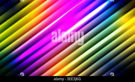 Abstract horizontal gradient background with a painted glass texture, blue and pink colors. Imitation glass, blurred background. Vector Stock Vector