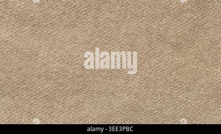 Beige knitted cotton fabric texture with fine diagonal weave pattern Stock Photo