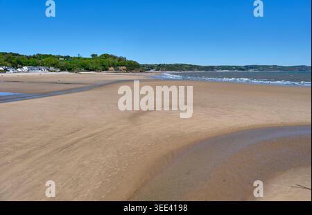 Saundersfoot Beach, Saundersfoot, Pembrokeshire Stock Photo