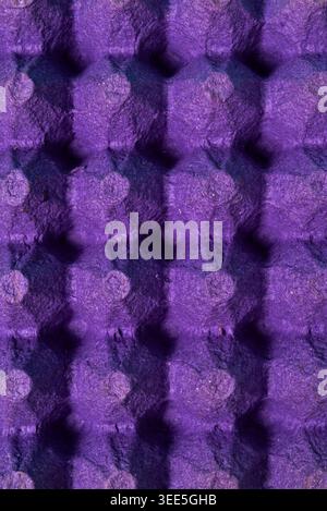 Abstract Textured Seamless Purple Egg Carton Packaging Material Stock Photo
