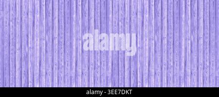 Lavender color shabby wooden board wide panoramic texture. Old wood panel pastel purple vintage rustic background Stock Photo